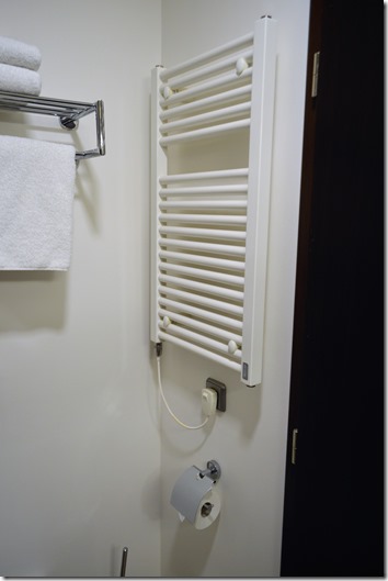 Park Inn towel rack