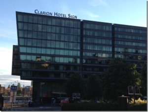 a building with many windows