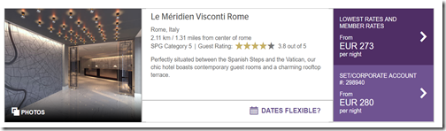 Le Meridien Rome