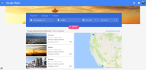 a screenshot of a search engine