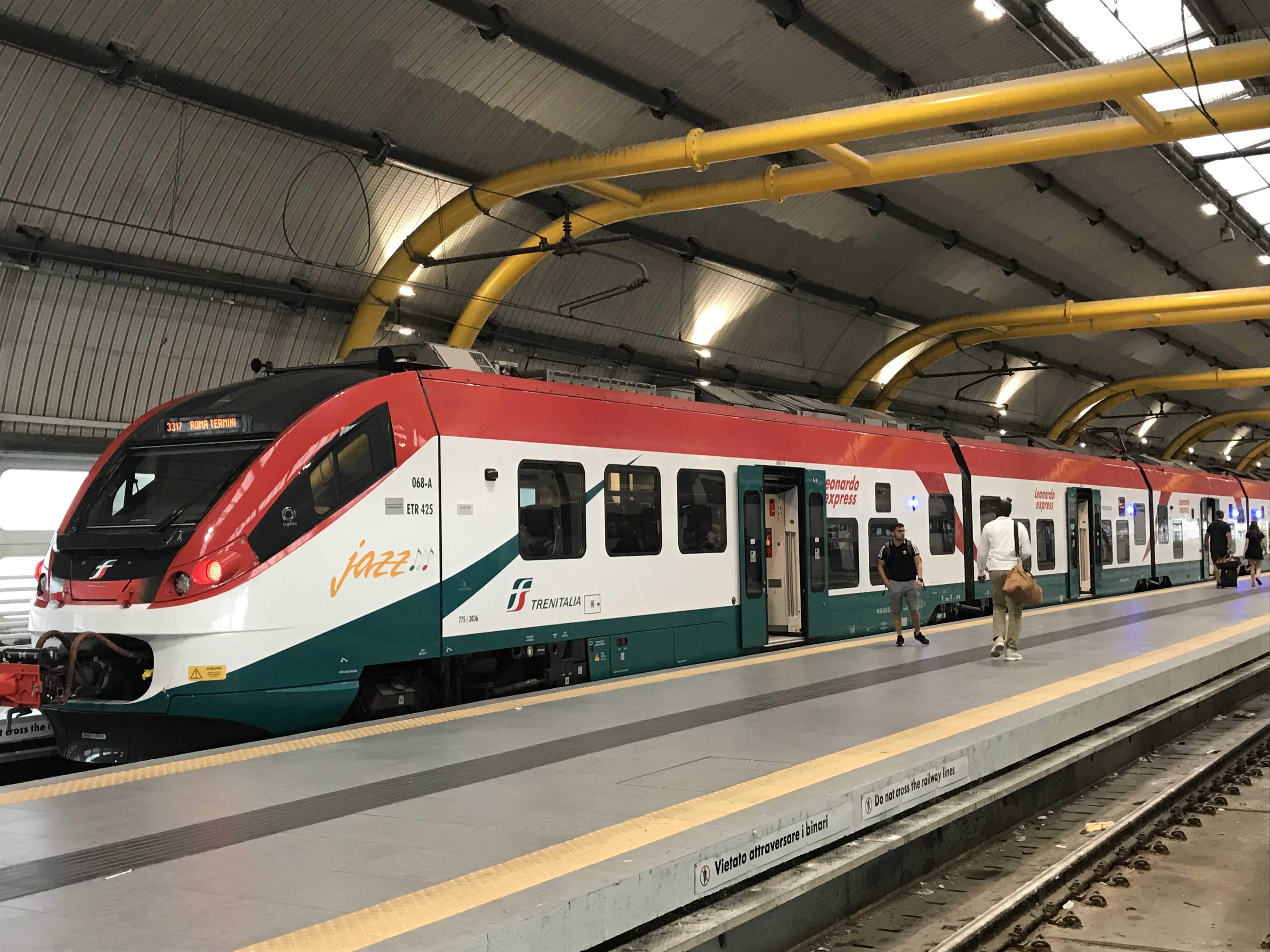 Rome FCO Leonardo Express train – Loyalty Traveler