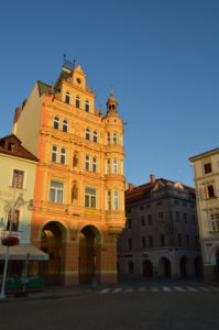 a building with a tower