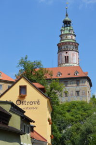 a building with a tower