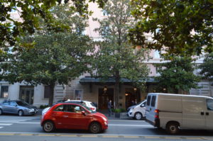 cars parked cars on a street