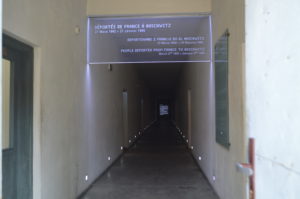 long shot of a hallway