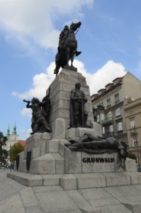 a statue of a man on a horse