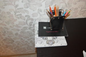 a pencils in a holder