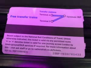 a close up of a ticket