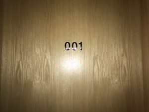 a wood surface with numbers