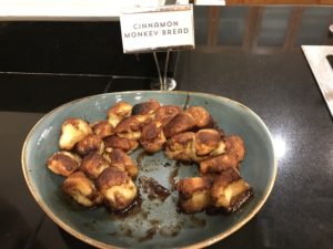 a plate of food on a table