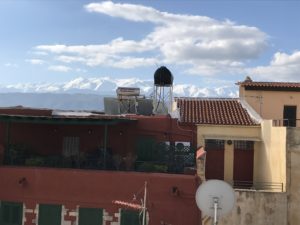 a rooftops of a building