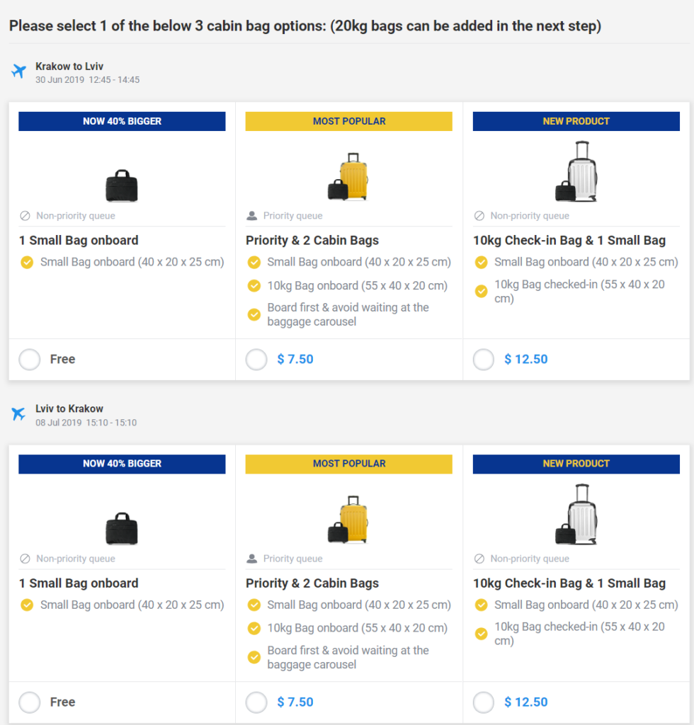 ryanair luggage labels