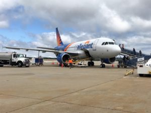 an airplane on the tarmac