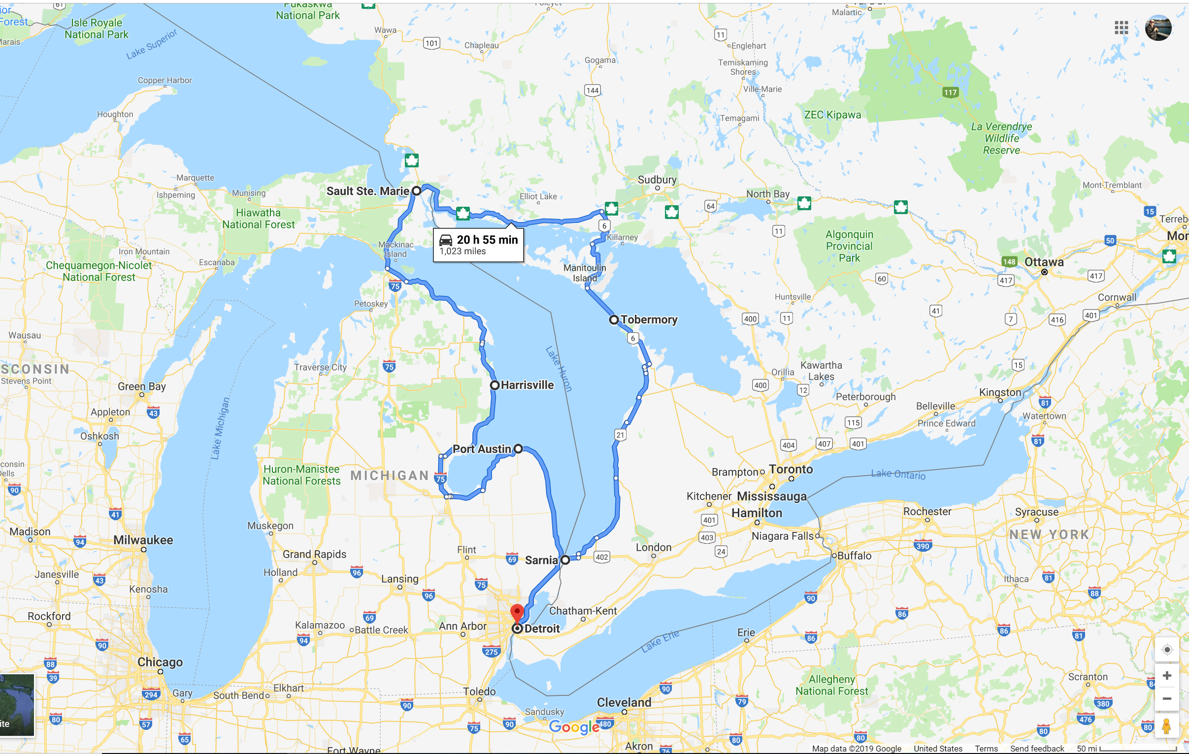 Contemplating 5 Great Lakes road trips on 5,000 miles of road – Loyalty ...