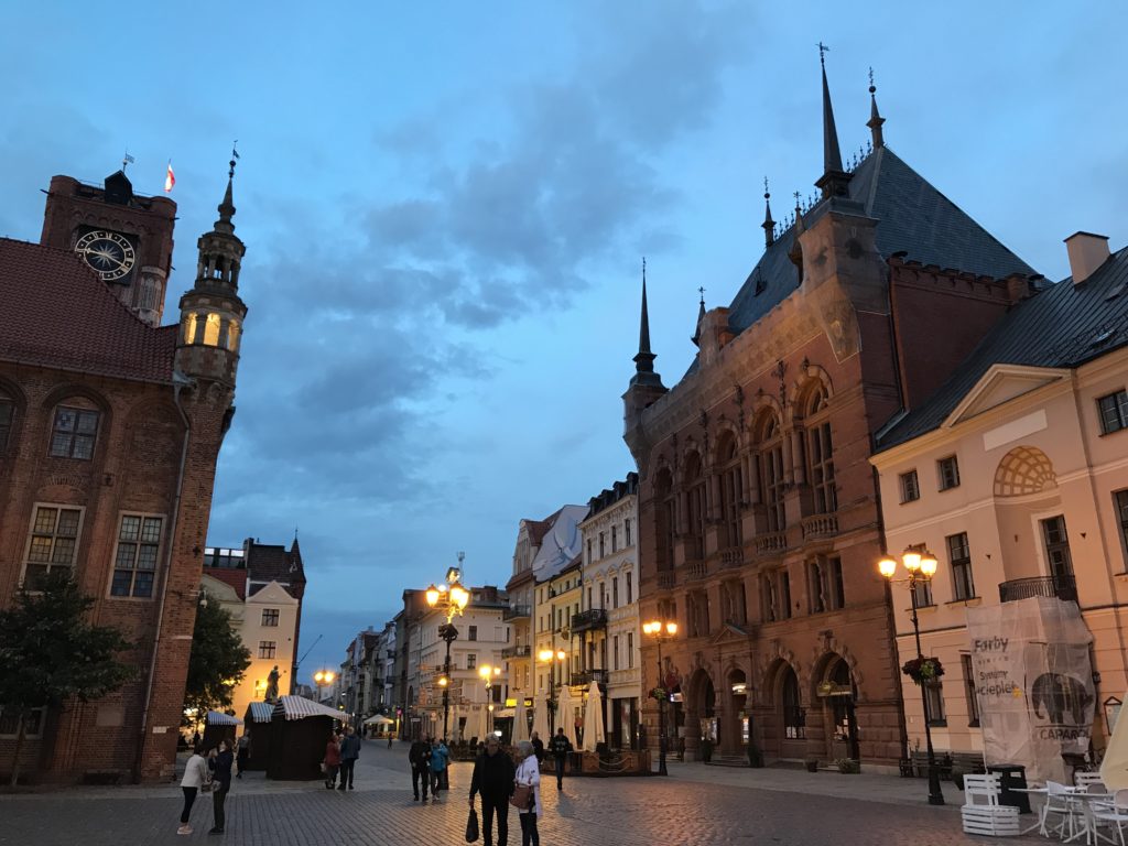 people walking on a street