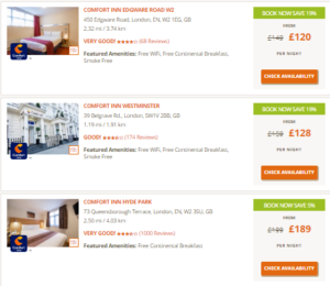 a screenshot of a hotel