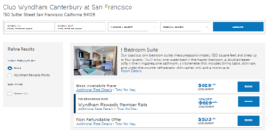 a screenshot of a hotel room