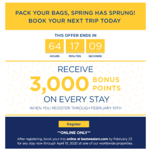 a yellow and blue banner with white text